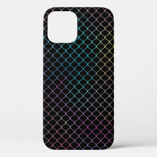 Elegantes modernes farbenfrohes Zaunkettenmuster Case-Mate iPhone Hülle