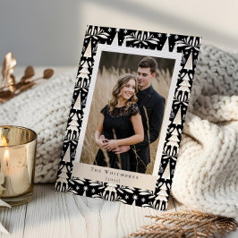 Elegantes Modernes Foto Feiertagskarte