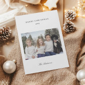 Elegantes modernes Foto Frohe Weihnachten