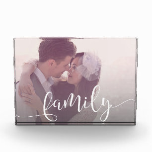 Elegantes, modernes Foto für die Familie