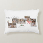 Elegantes, modernes Foto mit rotem Bug Dekokissen (Vorderseite)