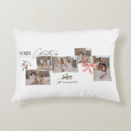 Elegantes, modernes Foto mit rotem Bug Dekokissen