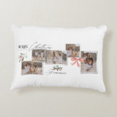 Elegantes, modernes Foto mit rotem Bug Dekokissen (Rückseite)