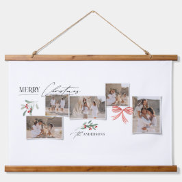 Elegantes, modernes Foto mit rotem Bug Wandteppich Mit Holzrahmen