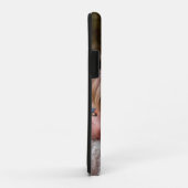 Elegantes, modernes Foto-Monogramm für benutzerdef Case-Mate iPhone Hülle (Hinten/Rechts)