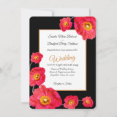 Elegantes modernes Foto Save the Date Hochzeit Einladung (Rückseite)