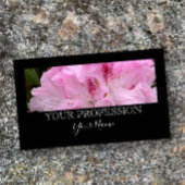 Elegantes modernes Foto Schwarz Beruflich Visitenkarte