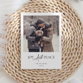 Elegantes Modernes Foto Weihnachten