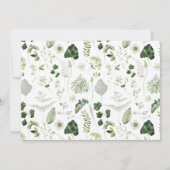 Elegantes, modernes Foto Weihnachtslieder Ankündigung (Rückseite)