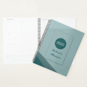 Elegantes, modernes geometrisches Skript 2022 Pers Planer (Anzeige)