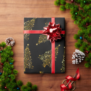 Elegantes modernes geschenkpapier