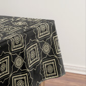Elegantes, modernes Gold Art Deco Tischdecke (Beispiel)