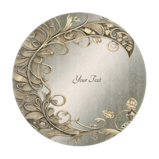 Elegantes modernes Gold Decorative Schneideboard Schneidebrett
