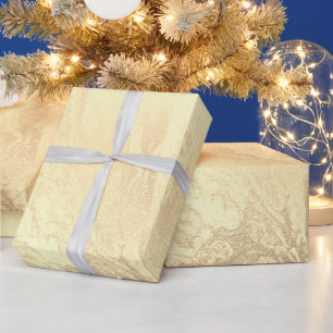 Elegantes modernes Goldmarmor-Glitter Geschenkpapier