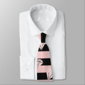 Elegantes, modernes Goldstrickermuster der Rose Krawatte (Gebunden)