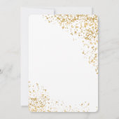 ELEGANTES MODERNES GRADUAT ANKÜNDIGUNG (Rückseite)