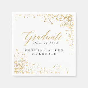 ELEGANTES MODERNES GRADUAT SERVIETTE
