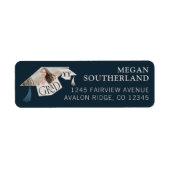 Elegantes modernes Grand Cap & Tassel Abschluss Fo (Vorne)