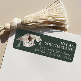 Elegantes modernes Grand Cap & Tassel Abschluss Fo