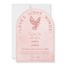 Elegantes, modernes Hochzeitsstipendium - ein einz