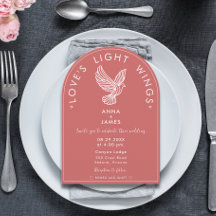 Elegantes, modernes Hochzeitsszenario mit Minimali