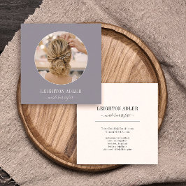 Elegantes, modernes Instagram Hair Stylist Chic Sc Telefonnummerkarte