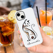 Elegantes modernes Kitty, Cat Mama, Niedlich Perso Case-Mate iPhone Hülle