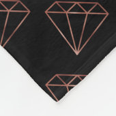 elegantes modernes klares fleecedecke (Ecke)