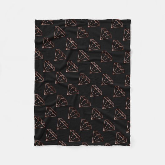elegantes modernes klares fleecedecke (Vorderseite)