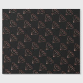 elegantes modernes klares geschenkpapier (Flach)