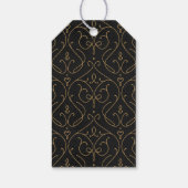 Elegantes, modernes Klassisches Oldtimer-Hochzeits Geschenkanhänger (Rückseite)