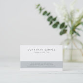 Elegantes modernes kreatives, Berufliches und einf Visitenkarte (Stehend Vorderseite)