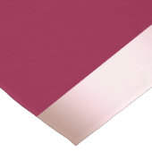 Elegantes modernes Küken-Rosengold u. Kurzer Tischläufer (Ecke)