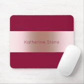 Elegantes modernes Küken-Rosengold u. Mousepad (Mit Mouse)