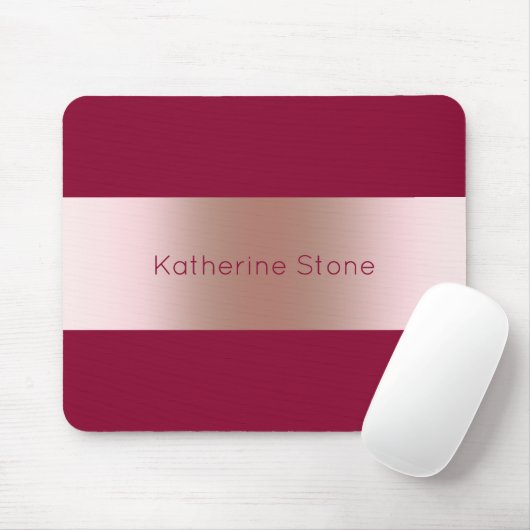 Elegantes modernes Küken-Rosengold u. Mousepad (Mit Mouse)