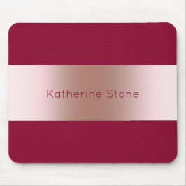 Elegantes modernes Küken-Rosengold u. Mousepad