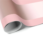 Elegantes modernes Küken-Rosengold u. rosa Geschenkpapier (Rolleneckpunkt)