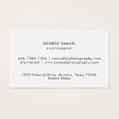 Elegantes, modernes Logo Minimalistisch (Rückseite)