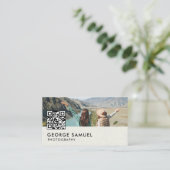 Elegantes, modernes Logo Minimalistisch Terminkarte (Stehend Vorderseite)