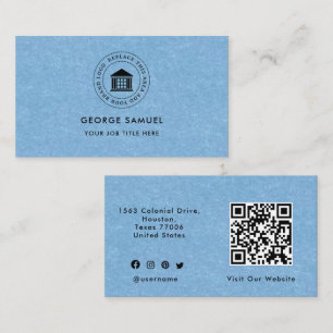 Elegantes, modernes Logo Minimalistisch Visitenkarte