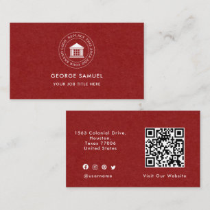 Elegantes, modernes Logo Minimalistisch Visitenkarte