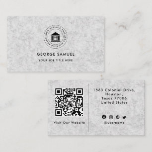 Elegantes, modernes Logo Minimalistisch Visitenkarte