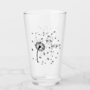 Elegantes modernes Loslassen Löwenzahn Minimalisti Glas