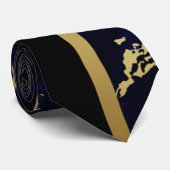 Elegantes modernes Marmorgeschäft Beruflich Krawatte (Gerollt)