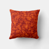 Elegantes, modernes Marmorschwarz Gold Kissen (Rückseite)