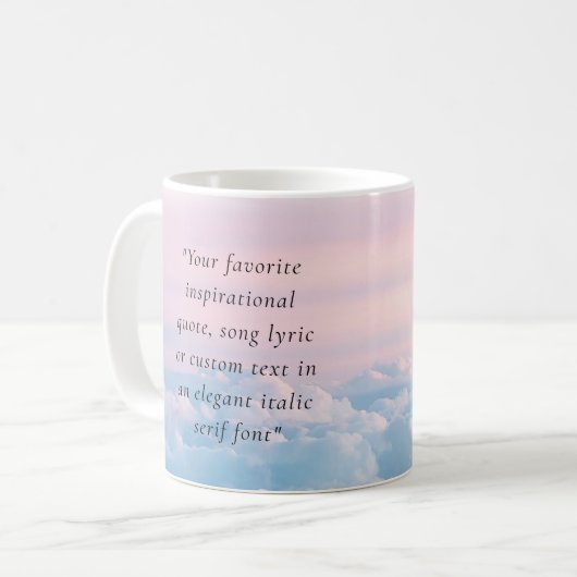 Elegantes, modernes, Minimalistisches 2 individuel Kaffeetasse (Vorderseite Links)