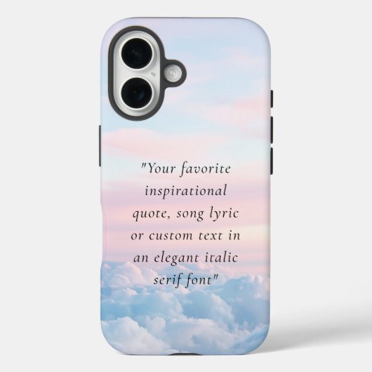 Elegantes, modernes Minimalistisches Angebot Case-Mate iPhone Hülle (Rückseite)