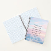 Elegantes, modernes Minimalistisches Angebot Notizblock (Innenseite)