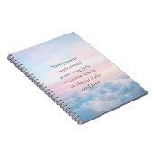 Elegantes, modernes Minimalistisches Angebot Notizblock (Rechte Seite)