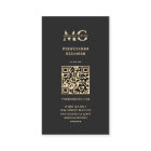 Elegantes modernes Monogramm professionelles Faux-